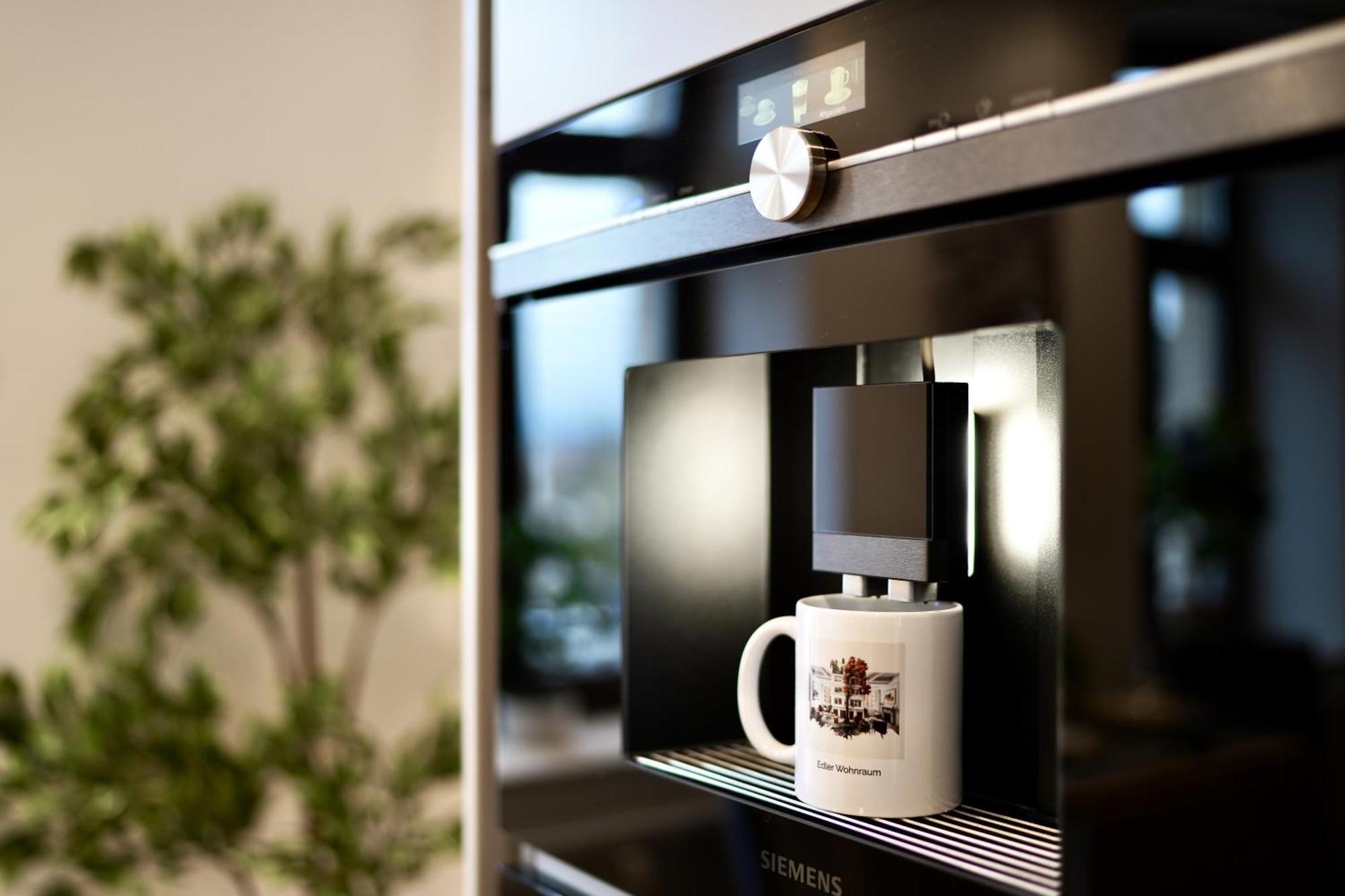 Edler Wohnraum Schlossteich-Suite 3 Sz Mit Zwei Balkonen, Kaffeevollautomat, Kamin, Klima, Lift & Zwei Parkplaetzen Chemnitz Exterior foto